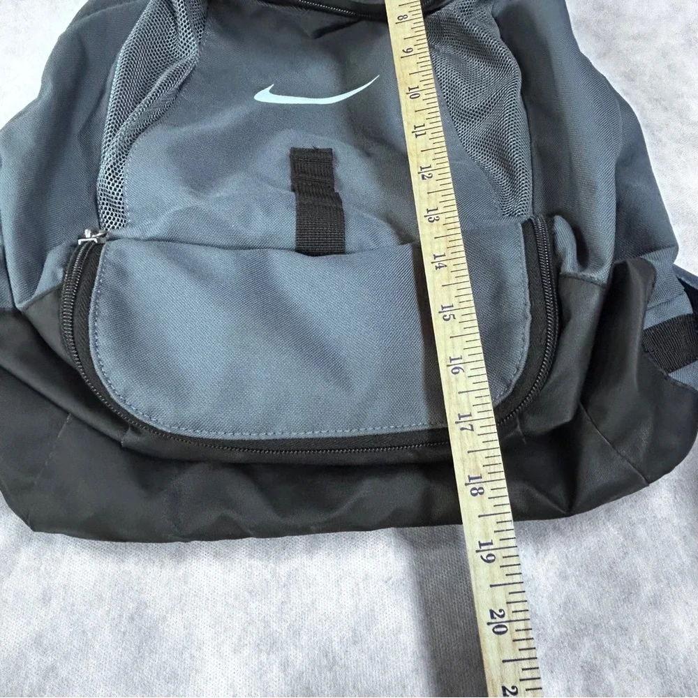 Nike Gray and‎ Black Backpack with Iconic Swoosh Embroidered “Lady Pirates”